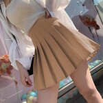 Pleated Mini Skirt