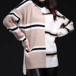Block-Striped Sweater