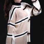 Block-Striped Sweater