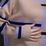 Block-Striped Sweater