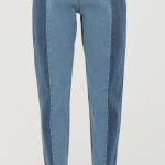 Contrast jeans