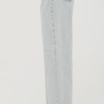 Double Waist Ripped Waist Jeans
