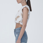 Padded tshirt pineapple