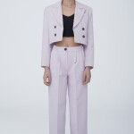 Crop Straight Suit