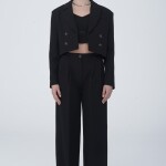 Crop Straight Suit