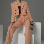 Crop Straight Suit