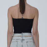 Strapless top