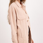 CHAINED DENIM Cotton Jacket