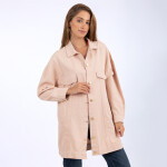 CHAINED DENIM Cotton Jacket