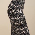 Moroccan Print Skirt